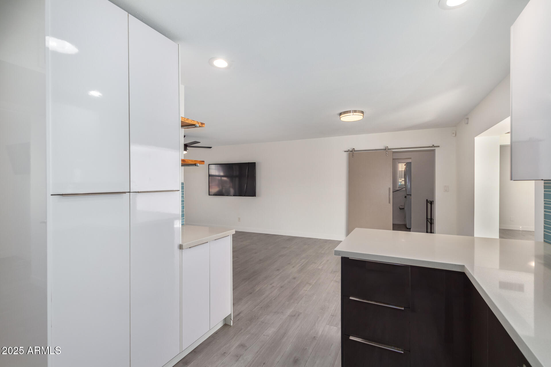 3329 East Palm Lane Phoenix, AZ 85008 - Photo 15 of 45 a view of kitchen with wooden floor