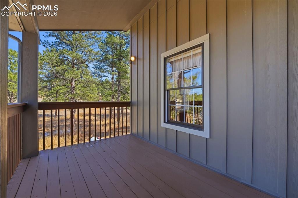 8795 Moss Rock Road Colorado Springs, CO 80908 - Photo 2 of 47 Spacious Front Deck