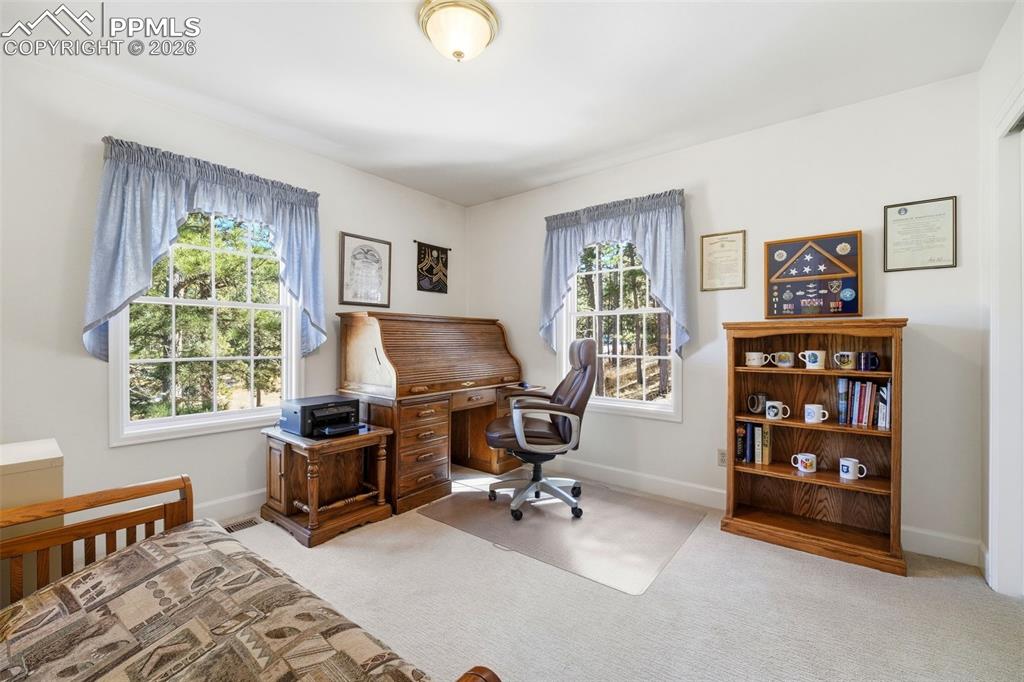 8795 Moss Rock Road Colorado Springs, CO 80908 - Photo 28 of 47 Third Bedroom can be used as an Office