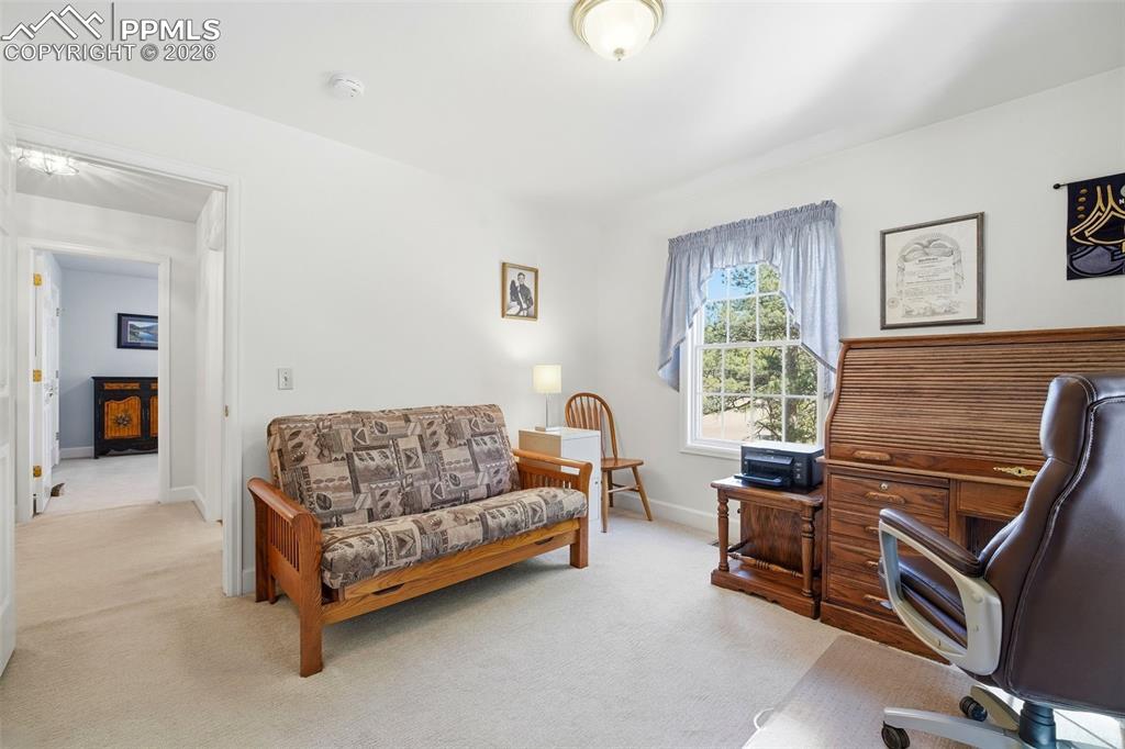 8795 Moss Rock Road Colorado Springs, CO 80908 - Photo 29 of 47 Third Bedroom/Office