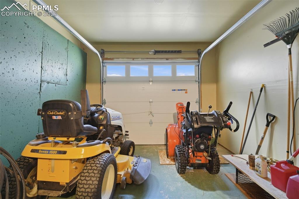 8795 Moss Rock Road Colorado Springs, CO 80908 - Photo 37 of 47 Front Side of Converted 3rd Garage Bay is perfect for equipment (negotiable)