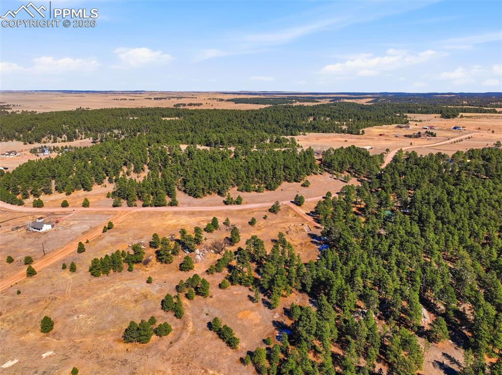 8795 Moss Rock Road Colorado Springs, CO 80908 - Photo 41 of 47 Aerial view of lot