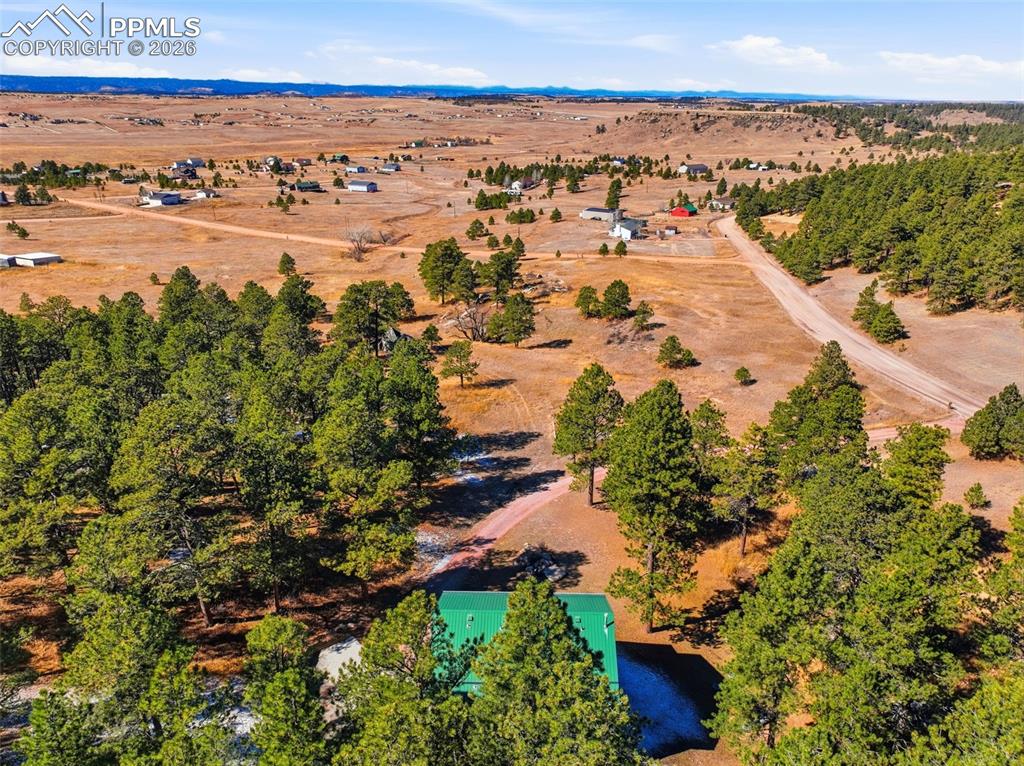 8795 Moss Rock Road Colorado Springs, CO 80908 - Photo 44 of 47 Home is nestled into the hillside.