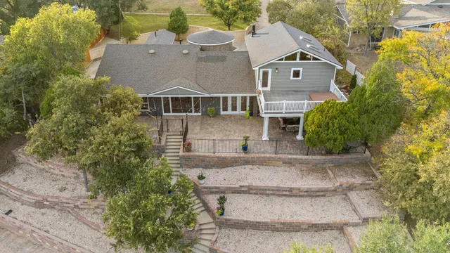 front view of house with a yard