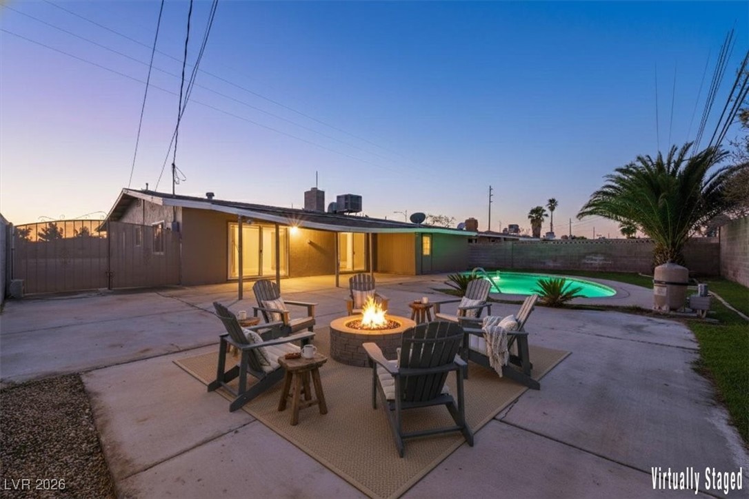 2337 Michael Way Las Vegas, NV 89108 - Photo 3 of 27 So many possibilities with this backyard! - Virtually Staged