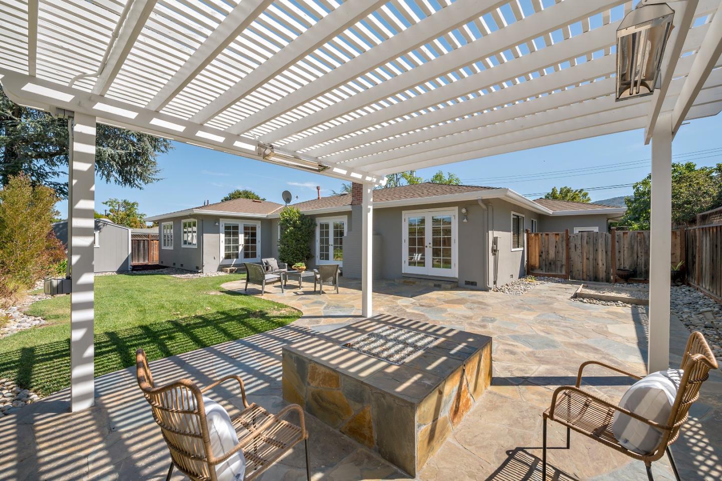 16131 Jacaranda Way Los Gatos, CA 95032 - Photo 30 of 30 a view of a house with backyard porch and patio