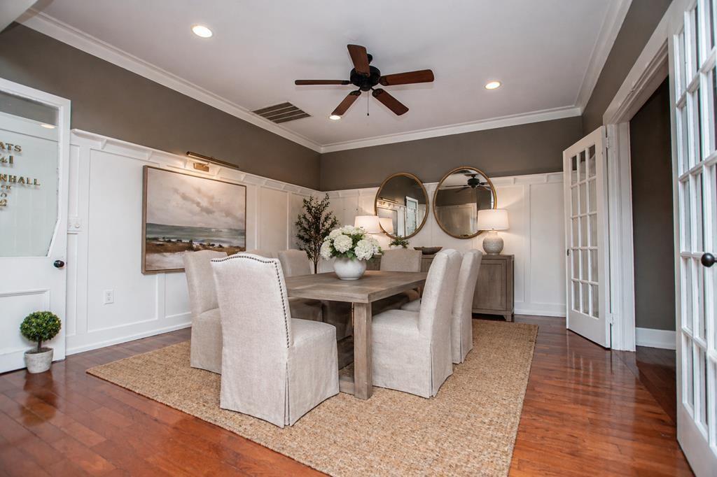 75 Cash Lane Bremen, GA 30110 - Photo 17 of 92 a view of a dining room with furniture and wooden floor