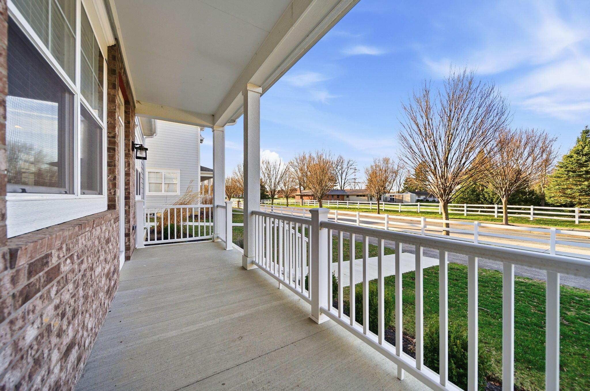10341 Sawmill Road Powell, OH 43065 - Photo 3 of 51 Front Deep Porch