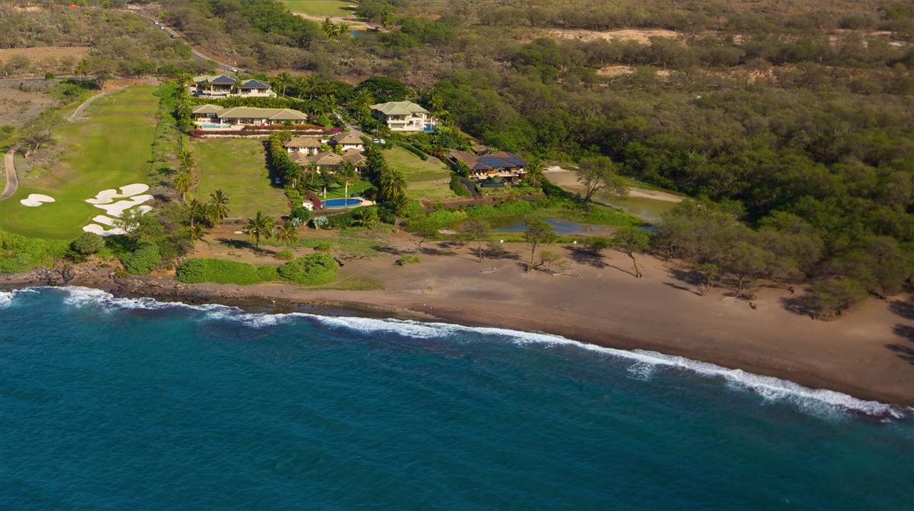 5520 Makena Road Kihei, HI 96753 - Photo 1 of 2 an aerial view of residential houses with outdoor space and trees