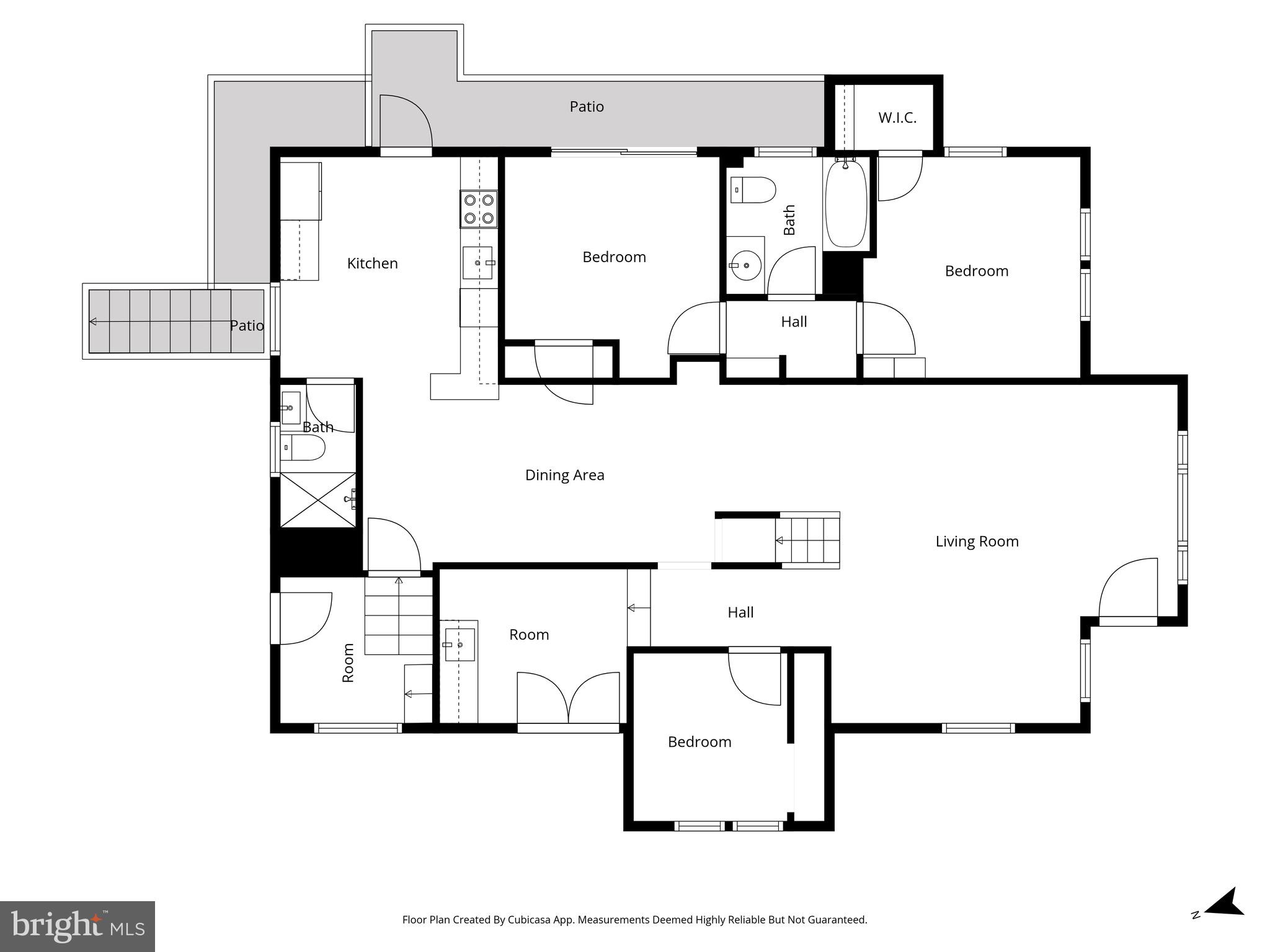 5906 Berwyn Road College Park, MD 20740 - Photo 42 of 46 a picture of floor plan