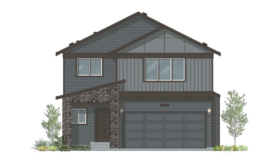 2022 228th Place Southwest, Unit EP 46 Bothell, WA 98021 - Photo 1 of 2 a front view of a house with a garage