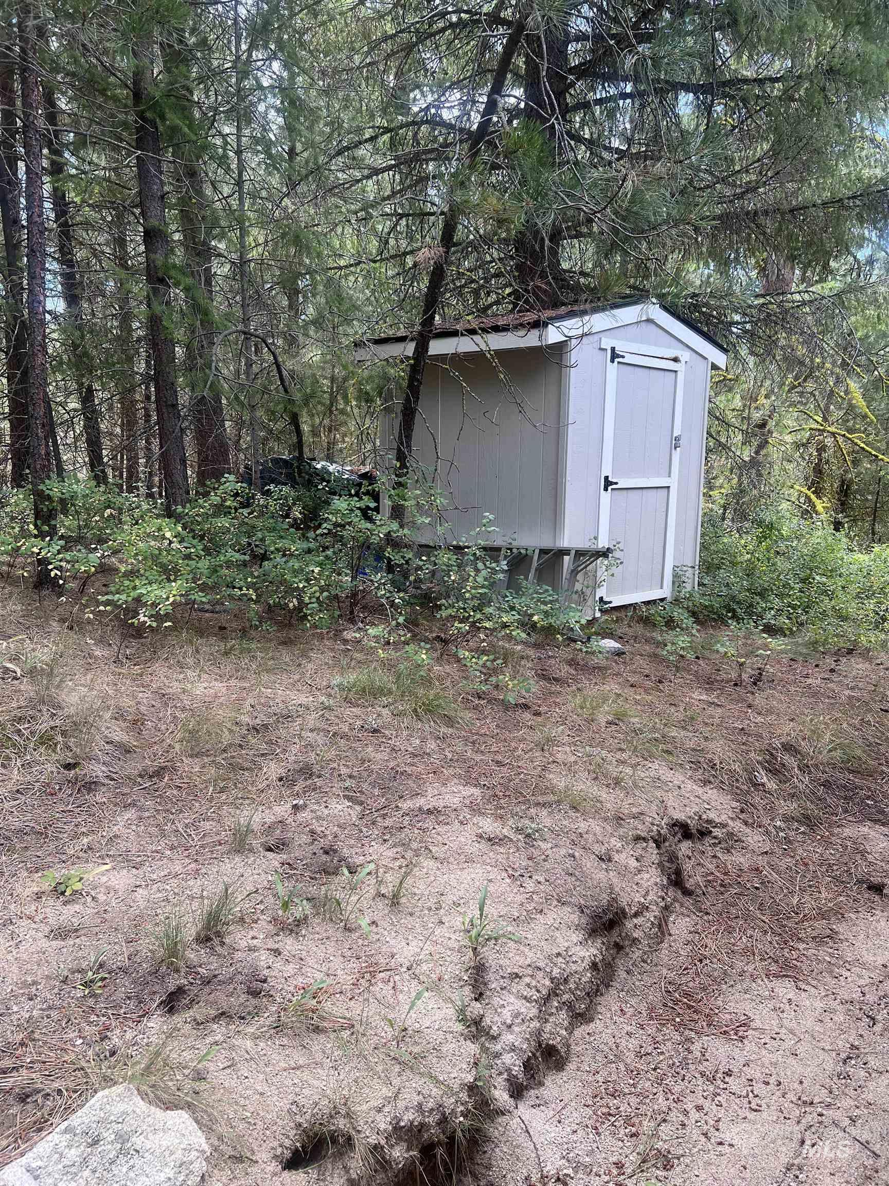 1510 Crown Point Parkway Cascade, ID 83611 - Photo 4 of 19 View of yard with a storage shed