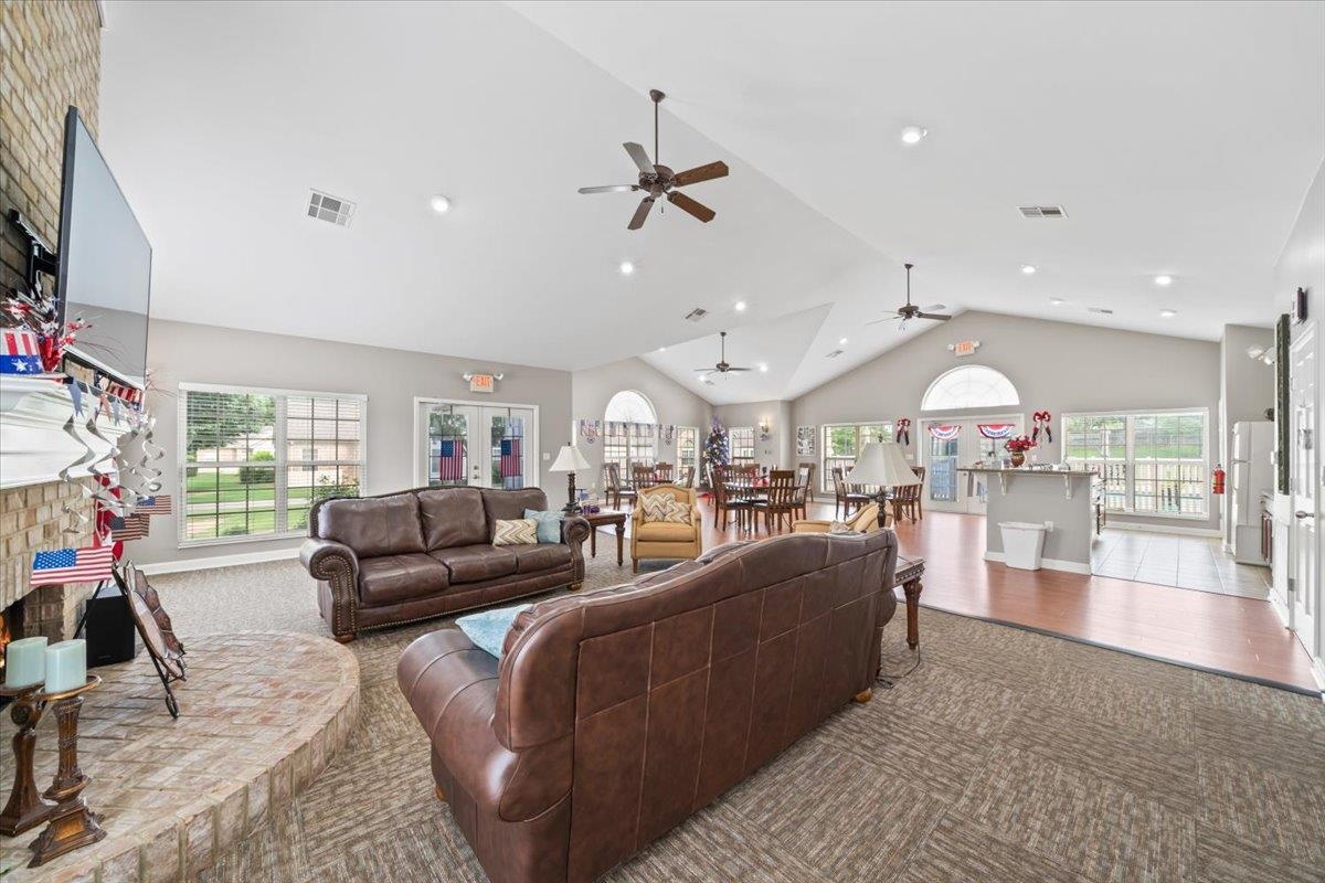 8897 Parkview Oaks Circle Olive Branch, MS 38654 - Photo 29 of 31 a living room with furniture and a large window