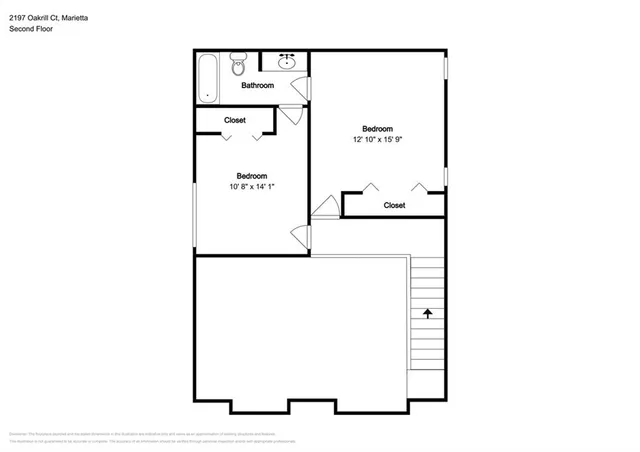 a picture of a bathroom with a picture of a wall