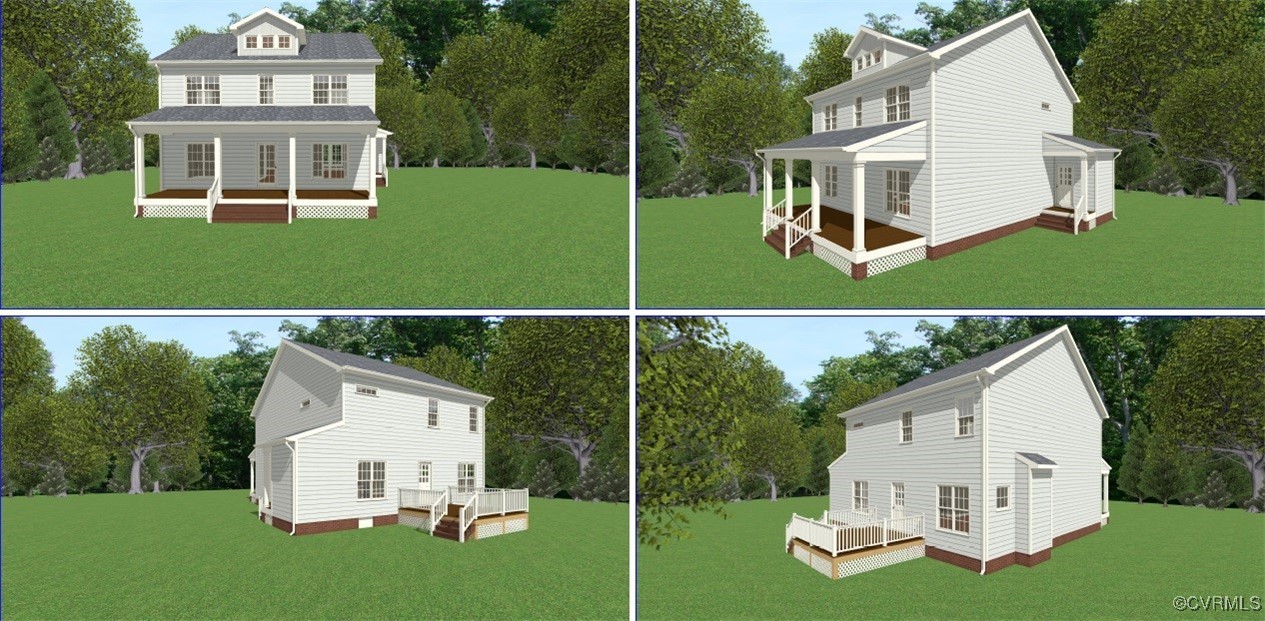 36 Highpockets Road Cartersville, VA 23027 - Photo 2 of 38 a view of house with backyard