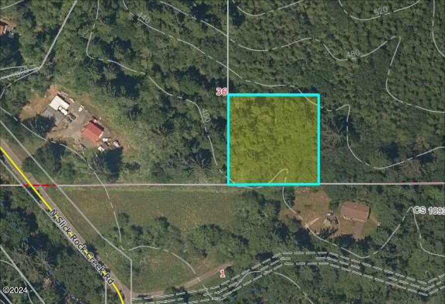1900 North Slick Rock Road Otis, OR 97368 - Photo 1 of 1 Aerial of Lot
