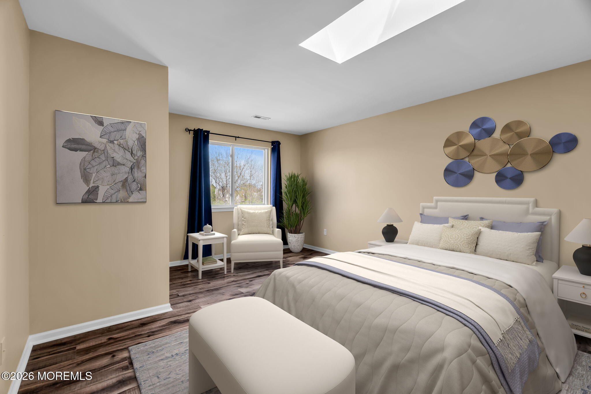 120 South Concourse, Unit 310 Neptune Township, NJ 07753 - Photo 13 of 44 a bedroom with a bed and a couch