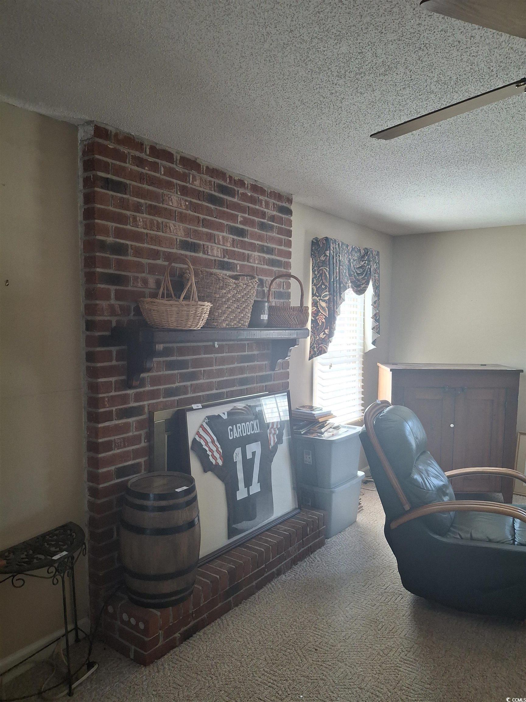 410 Devon Road Marion, SC 29571 - Photo 38 of 38 Carpeted living room with a textured ceiling, ceil