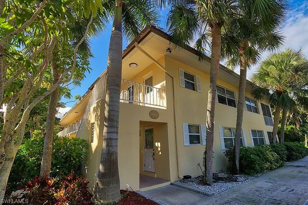 a view of a multi story tree