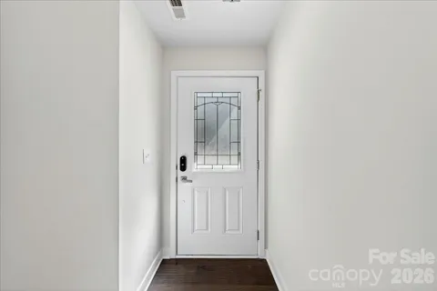a view of front door