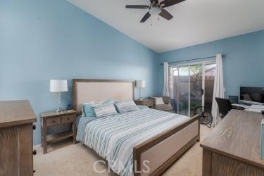 4227 Shadowcrest Drive Santa Maria, CA 93455 - Photo 9 of 21 a bedroom with a bed and large mirror