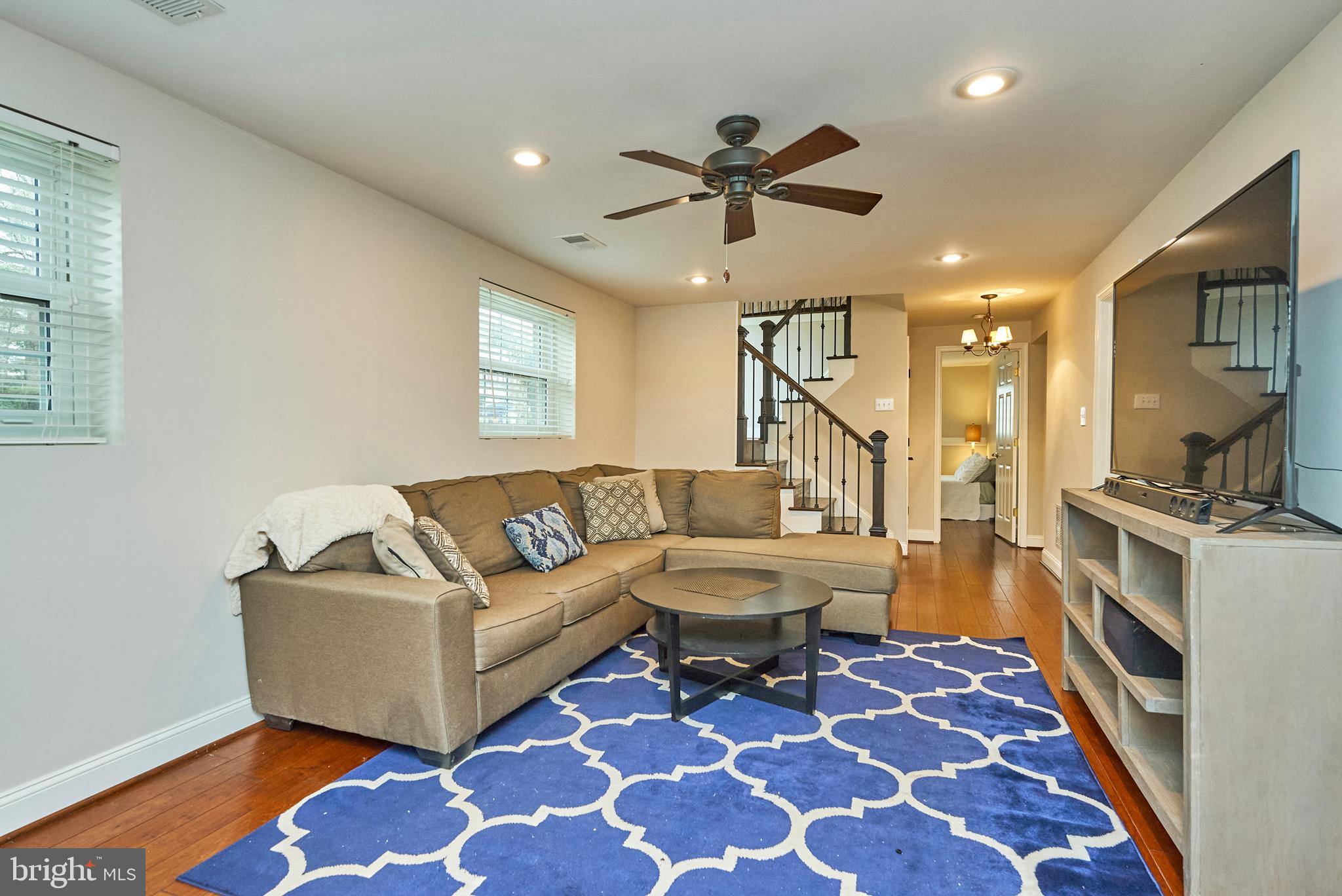 9302 Jackson Street Burke, VA 22015 - Photo 20 of 30 Lower Level Family Room