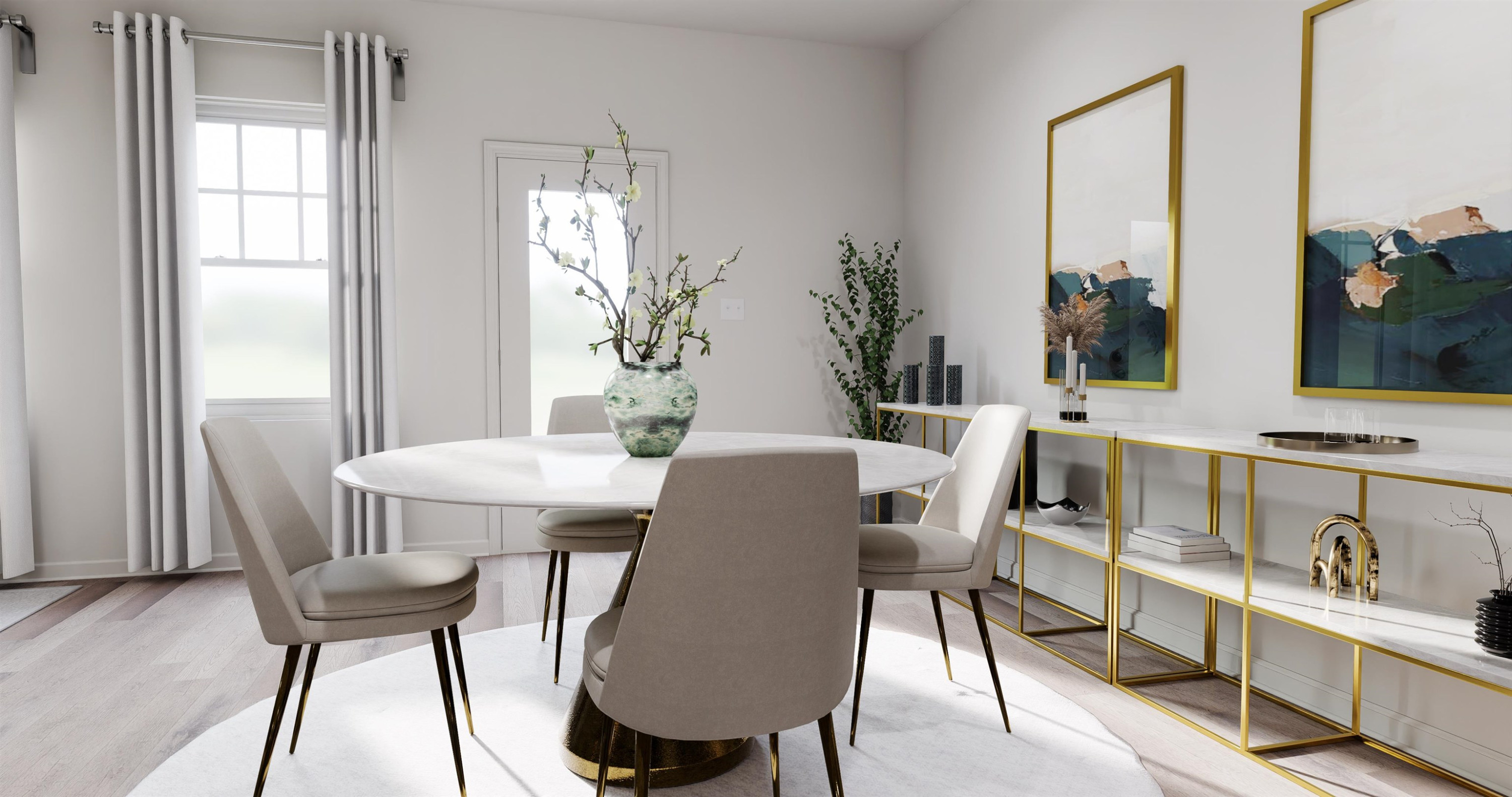 To Be Added, Unit 473 Apex, NC 27502 - Photo 2 of 7 a view of a dining room with furniture and window