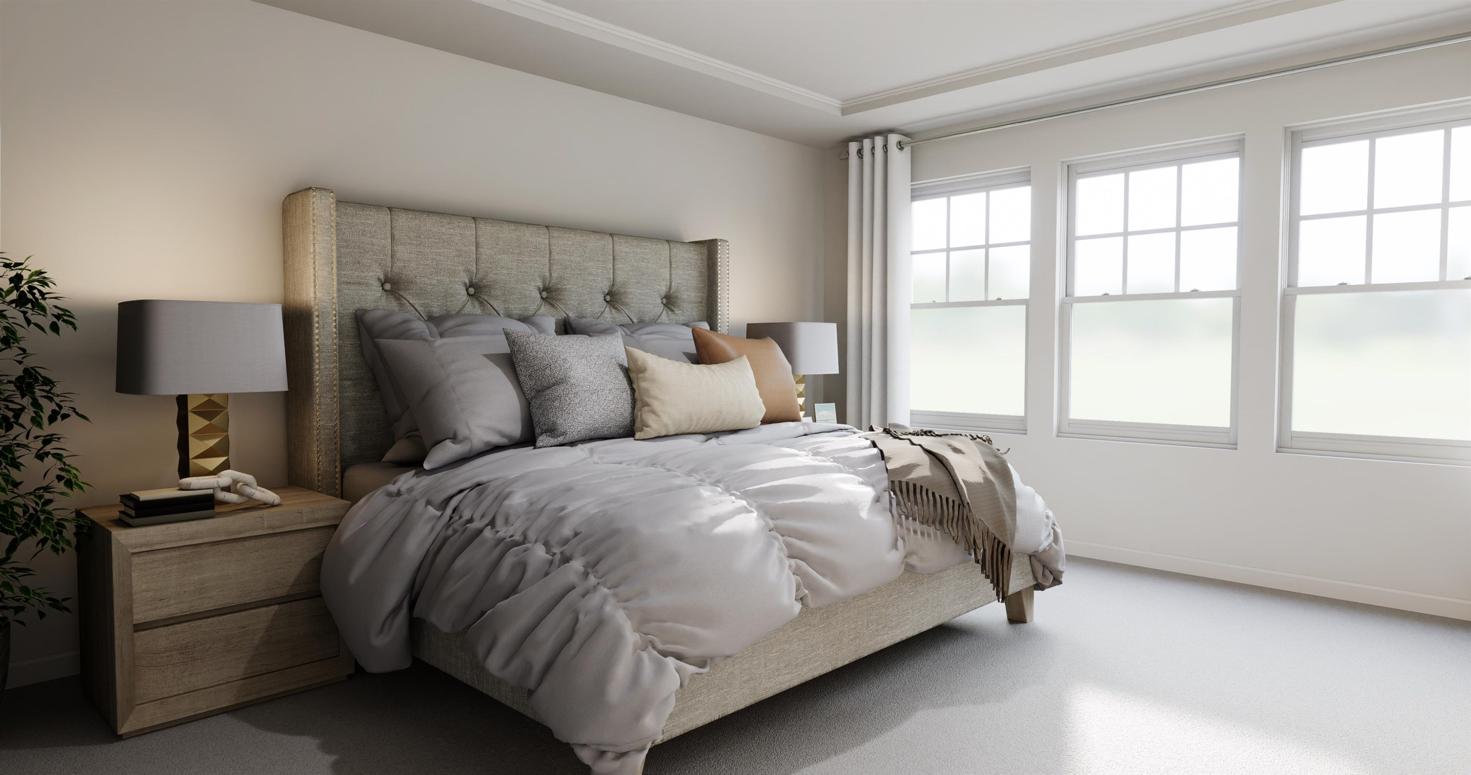 To Be Added, Unit 473 Apex, NC 27502 - Photo 7 of 7 a bedroom with a bed and a window