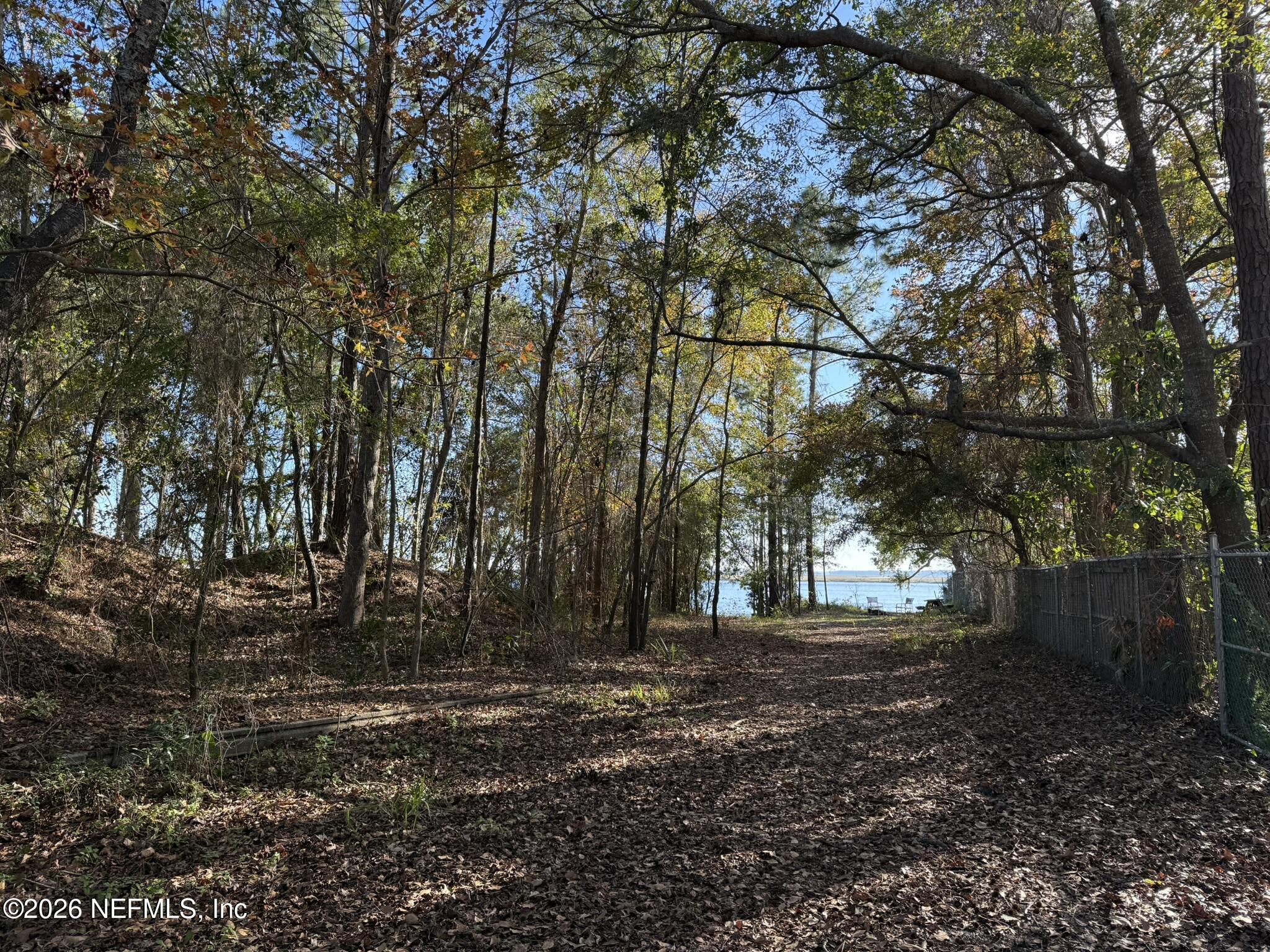 95291 Alligator Creek Road Fernandina Beach, FL 32034 - Photo 26 of 27 a backyard of a house with lots of green space
