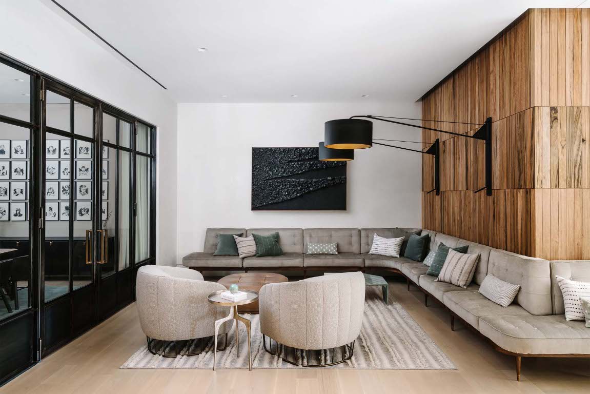 501 West Avenue, Unit 1802 Austin, TX 78701 - Photo 22 of 35 a living room with furniture and a flat screen tv