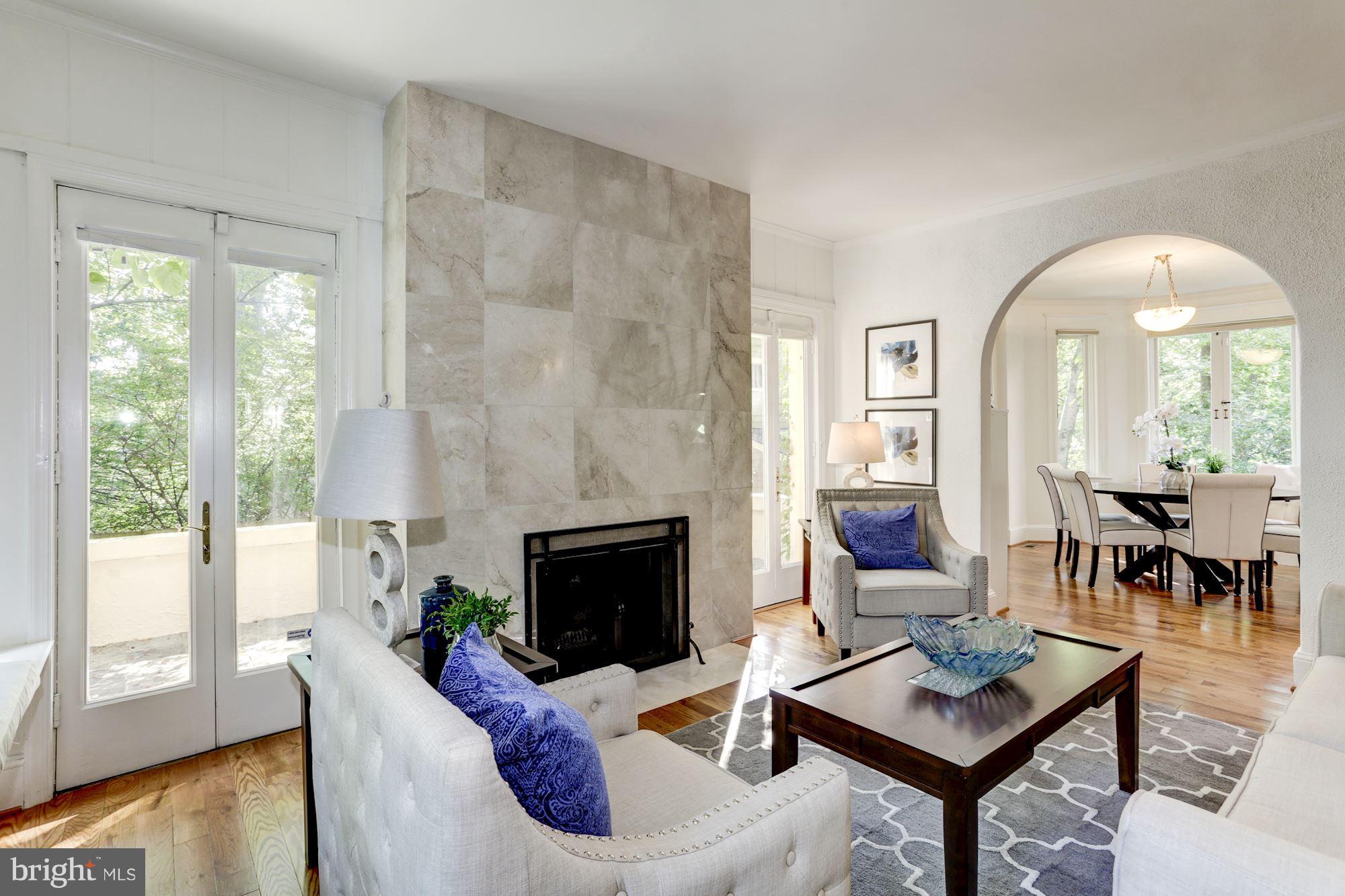 4518 30th Street Northwest Washington, DC 20008 - Photo 4 of 30 Living Room