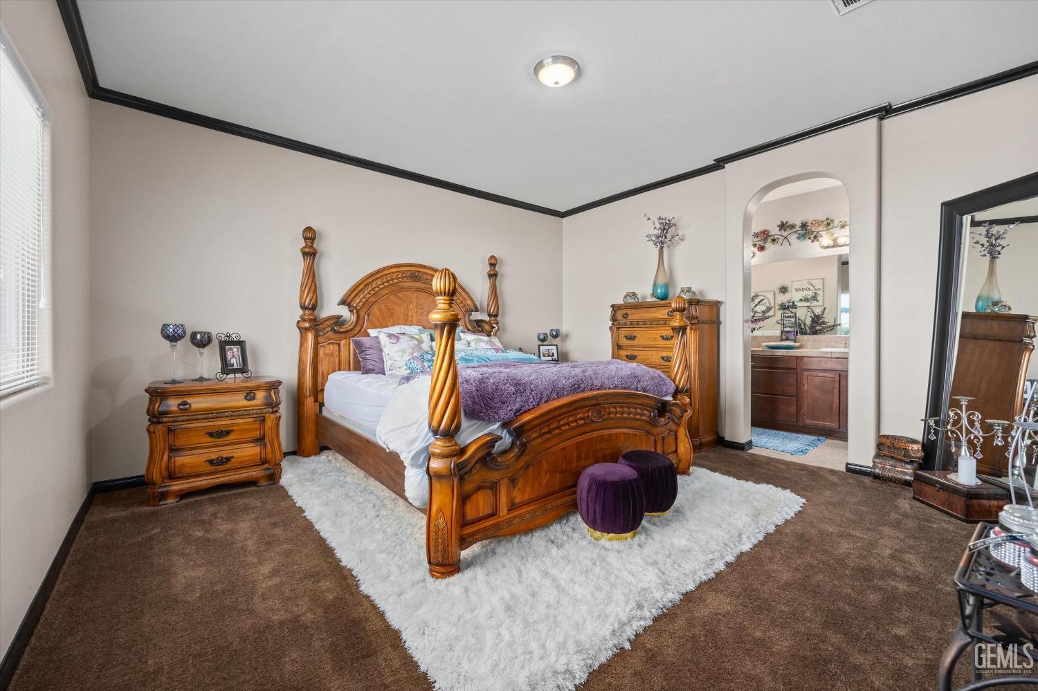 Undisclosed Address Bakersfield, CA 93313 - Photo 25 of 28 a bedroom with bed and window