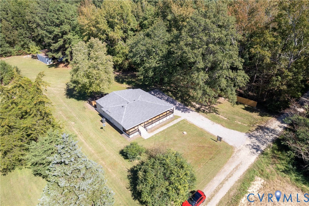 5318 Pine Hill Road Sutherland, VA 23885 - Photo 46 of 50 a view of a yard with a tree