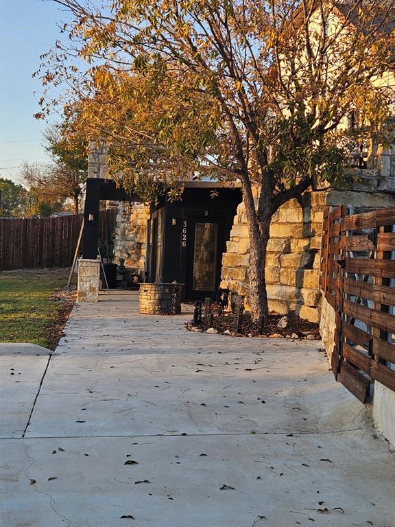 3626 Canyon Road Granbury, TX 76049 - Photo 3 of 21 a view of a park with pathway