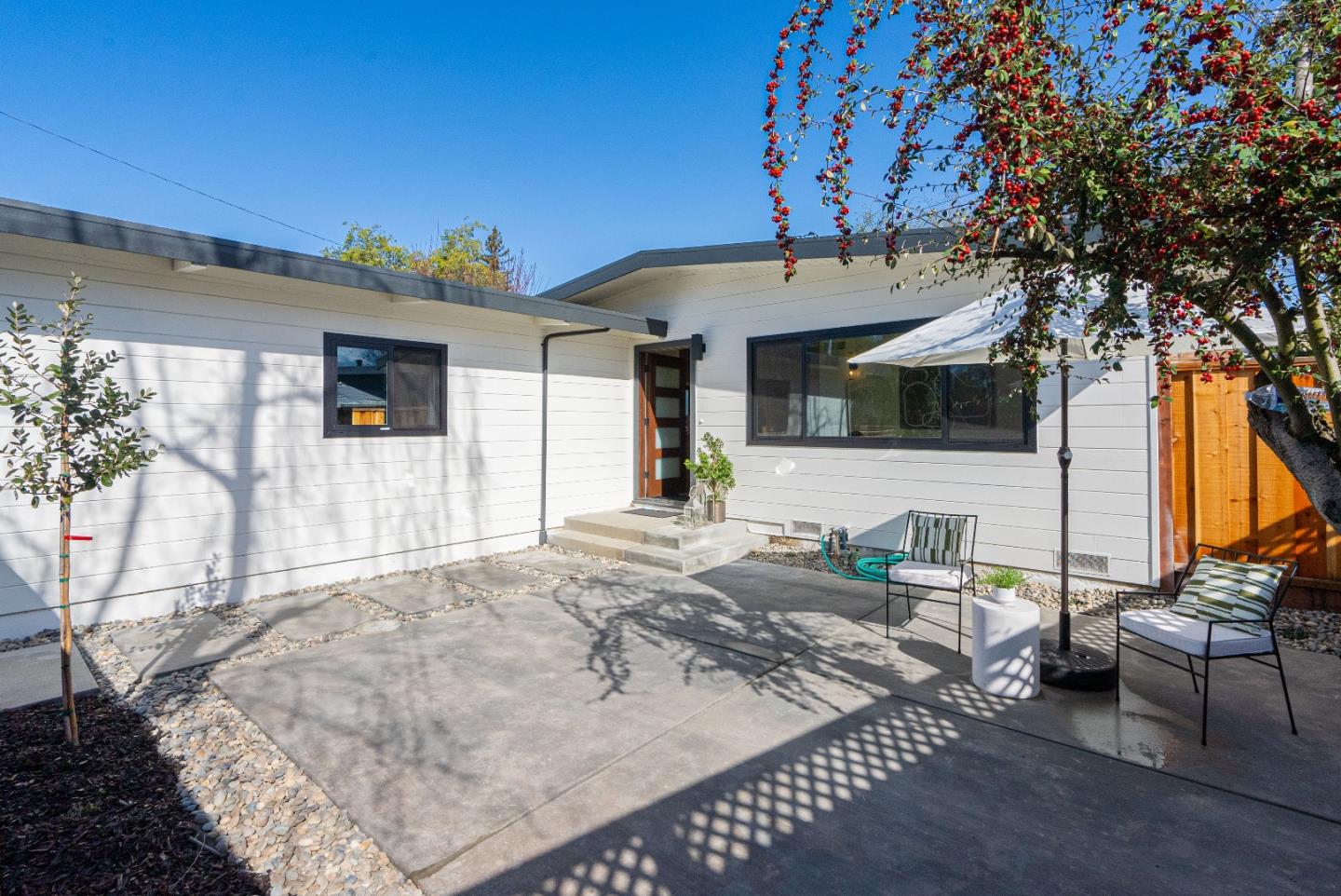 369 Ruth Avenue Mountain View, CA 94043 - Photo 23 of 33 a view of a house with a patio