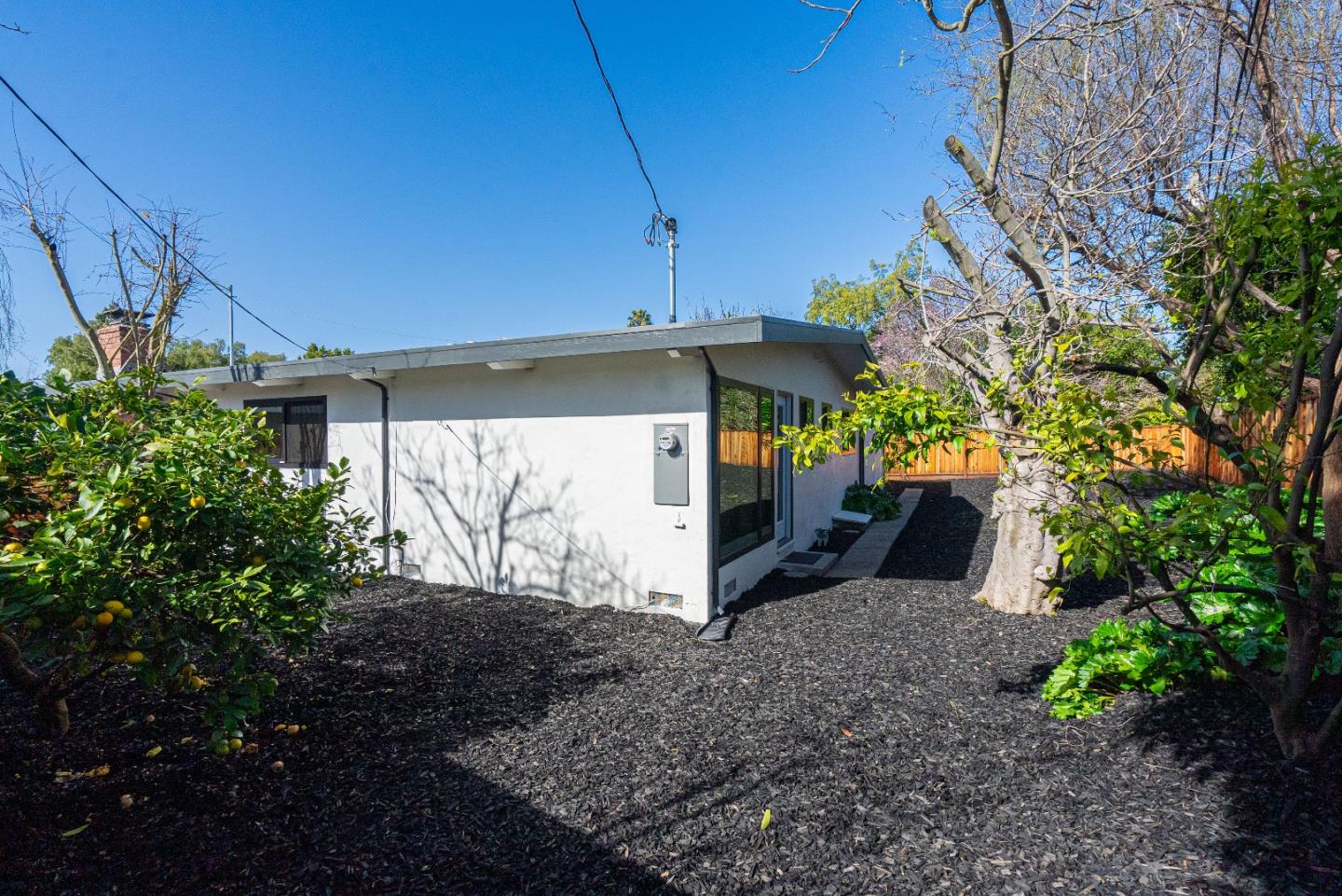 369 Ruth Avenue Mountain View, CA 94043 - Photo 29 of 33 a view of a house with a outdoor space