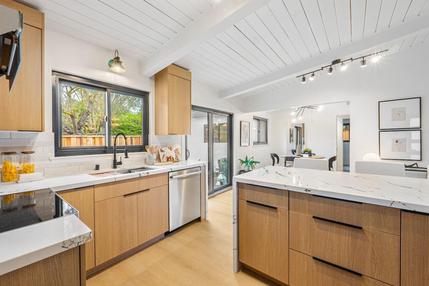 369 Ruth Avenue Mountain View, CA 94043 - Photo 9 of 33 a kitchen with sink stove and refrigerator