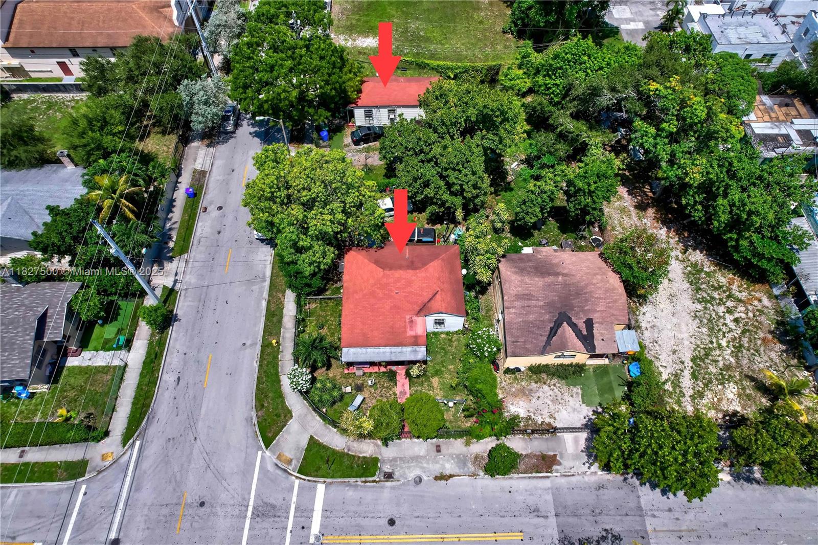 95 Northwest 45th Street Miami, FL 33127 - Photo 3 of 7 an aerial view of a house with outdoor space