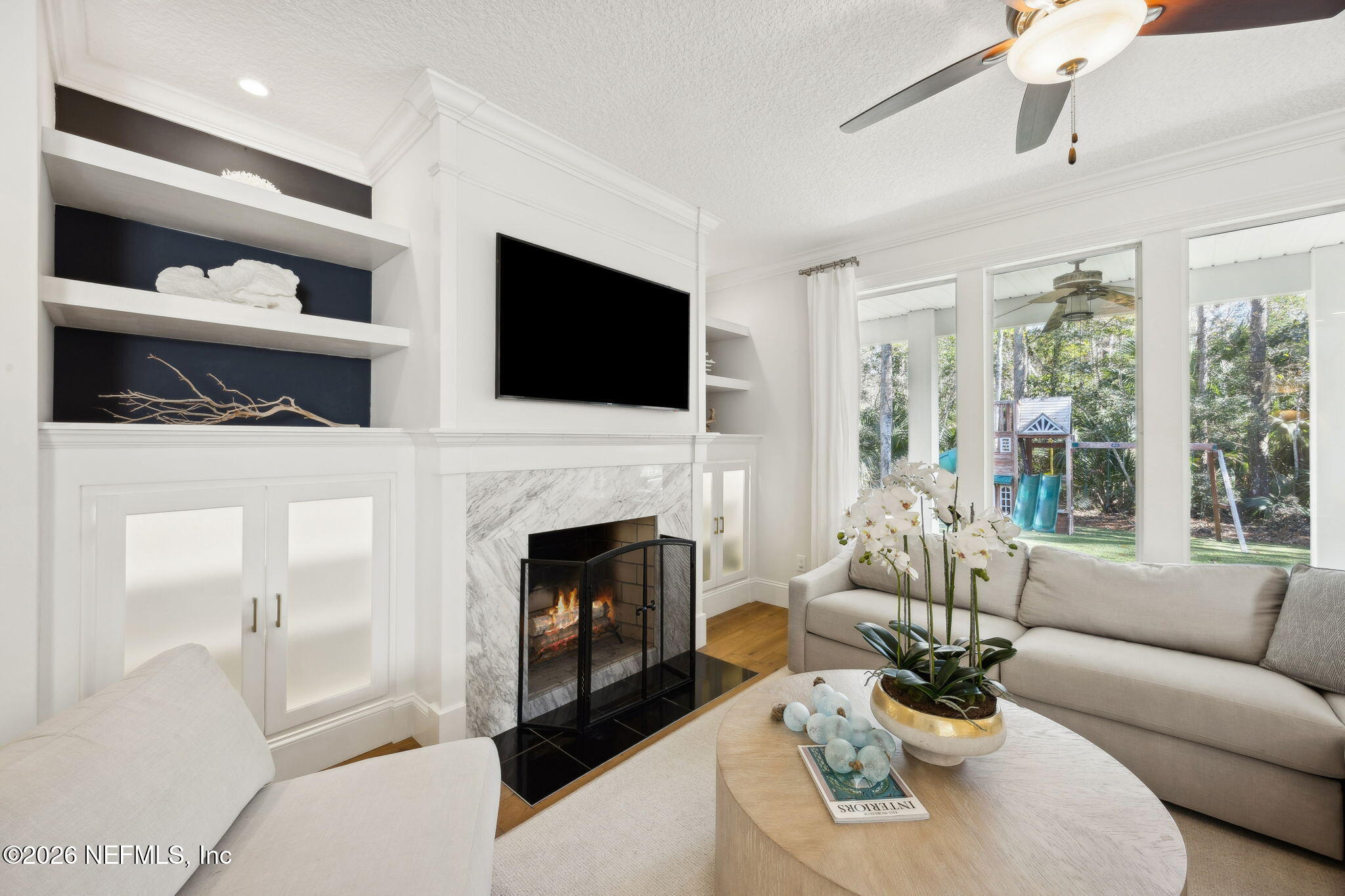 836 Mill Stream Road Ponte Vedra Beach, FL 32082 - Photo 21 of 66 Custom Built-Ins & Fireplace