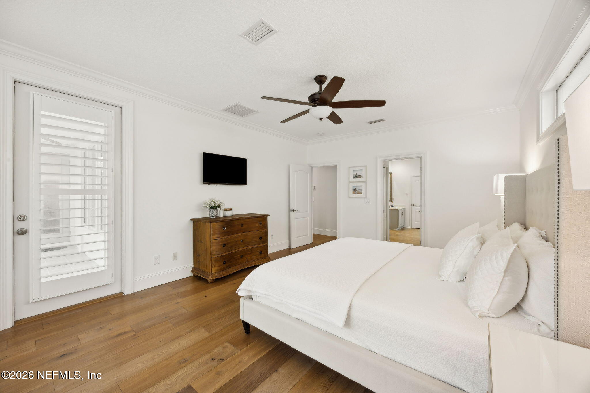 836 Mill Stream Road Ponte Vedra Beach, FL 32082 - Photo 33 of 66 Primary w/ door to lanai