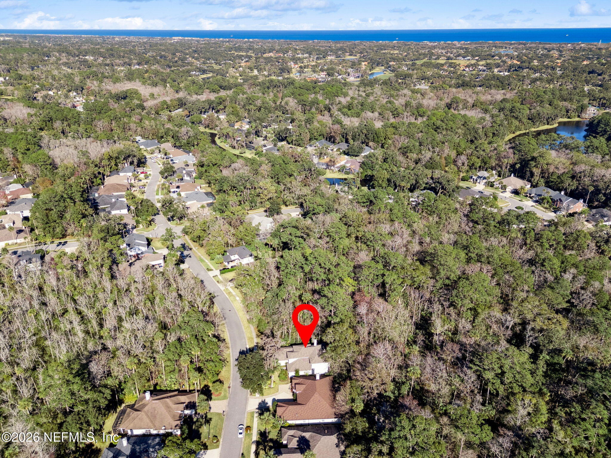 836 Mill Stream Road Ponte Vedra Beach, FL 32082 - Photo 61 of 71 Aerial - Looking North
