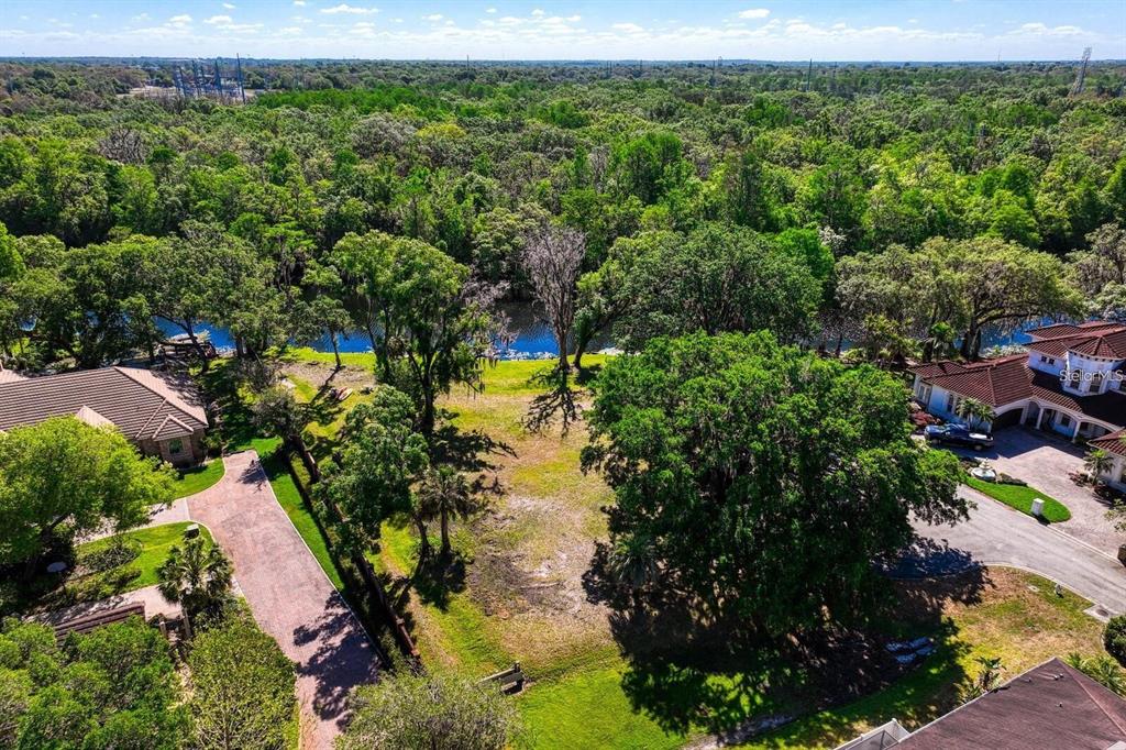 7810 Terrace Oaks Court Temple Terrace, FL 33617 - Photo 18 of 18 a view of a lake with a house