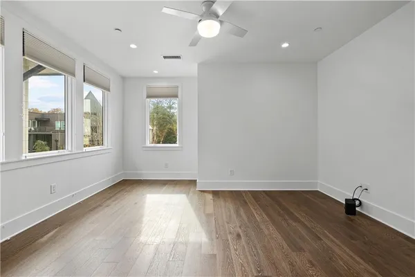 a view of closet area