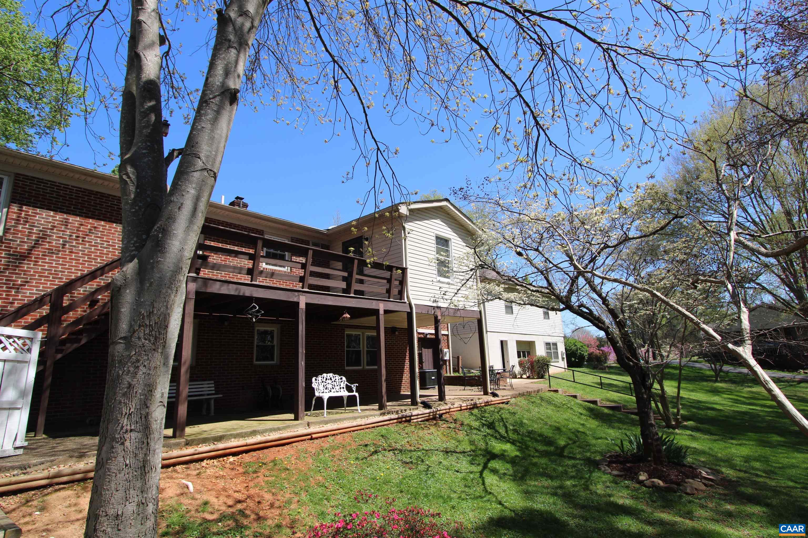 3515 Richmond Road Keswick, VA 22947 - Photo 43 of 47 a view of a house with backyard porch and sitting area