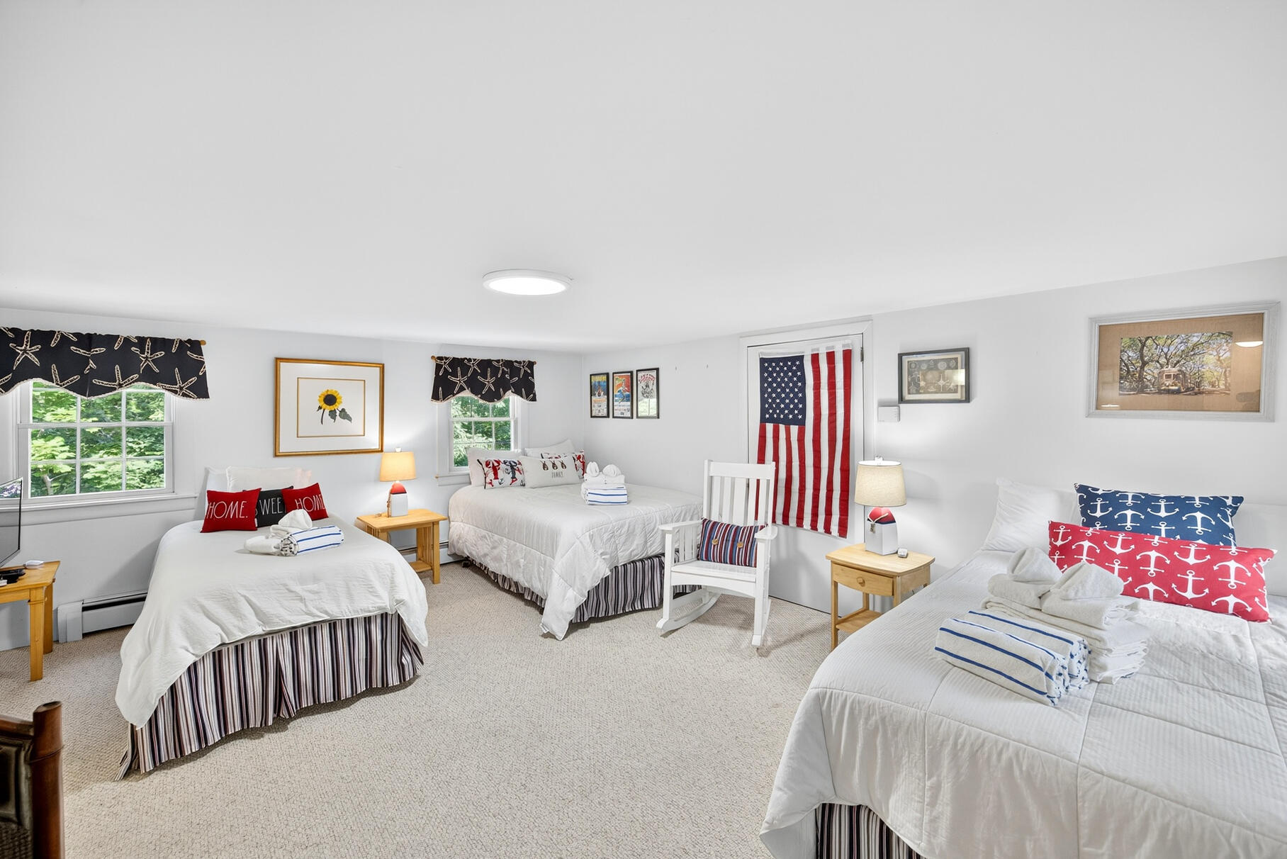 53 Great Oak Road Orleans, MA 02653 - Photo 30 of 53 a bedroom with two beds and a dresser