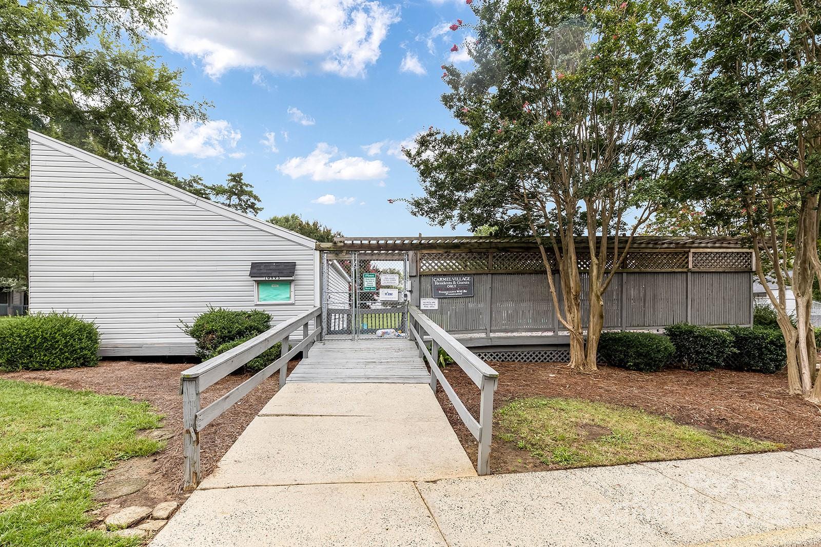 11015 Harrowfield Road Charlotte, NC 28226 - Photo 27 of 28 a house view with a backyard space