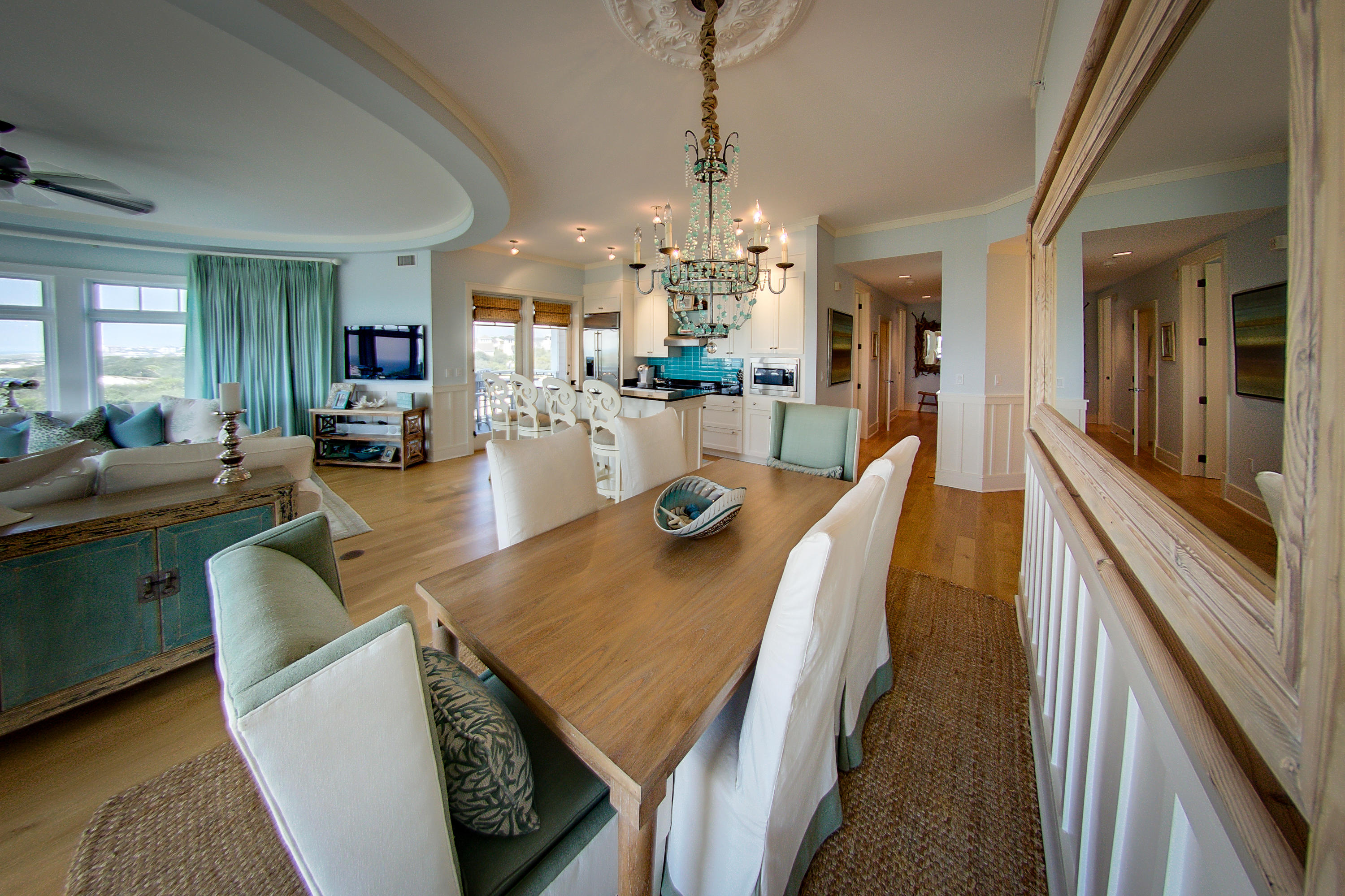 99 Compass Point Way Inlet Beach, Unit 308 Inlet Beach, FL 32461 - Photo 14 of 55 a dining room with furniture and window