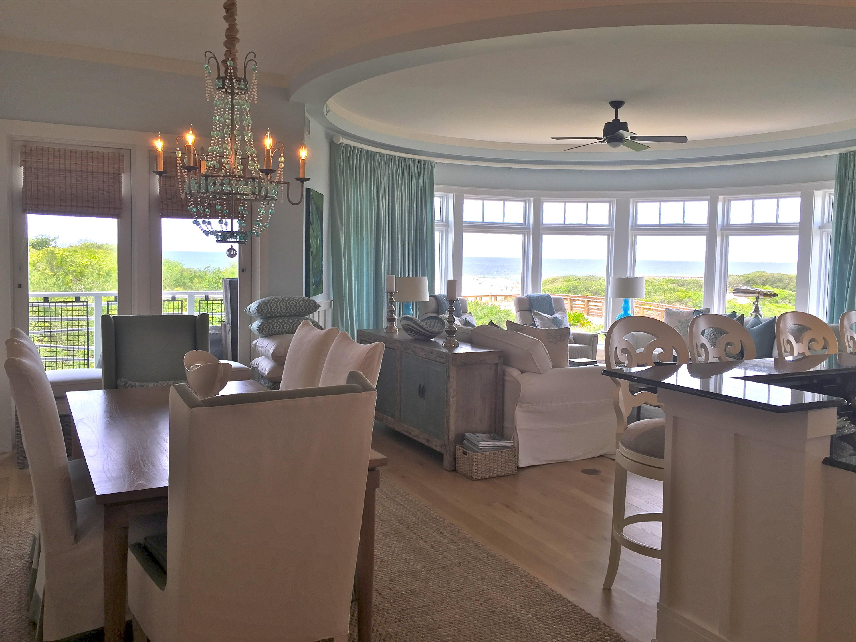 99 Compass Point Way Inlet Beach, Unit 308 Inlet Beach, FL 32461 - Photo 19 of 55 a living room with furniture and a large window