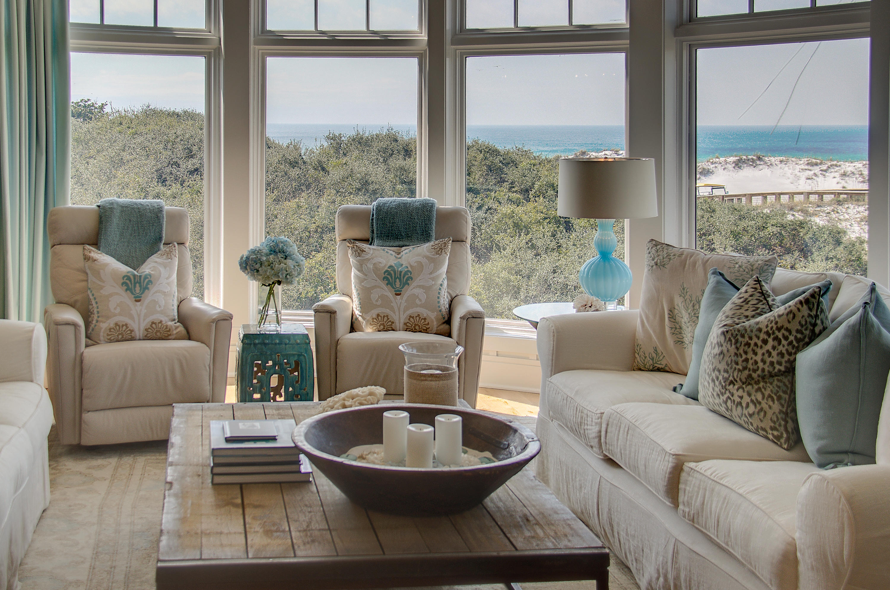 99 Compass Point Way Inlet Beach, Unit 308 Inlet Beach, FL 32461 - Photo 6 of 55 a living room with furniture and a large window