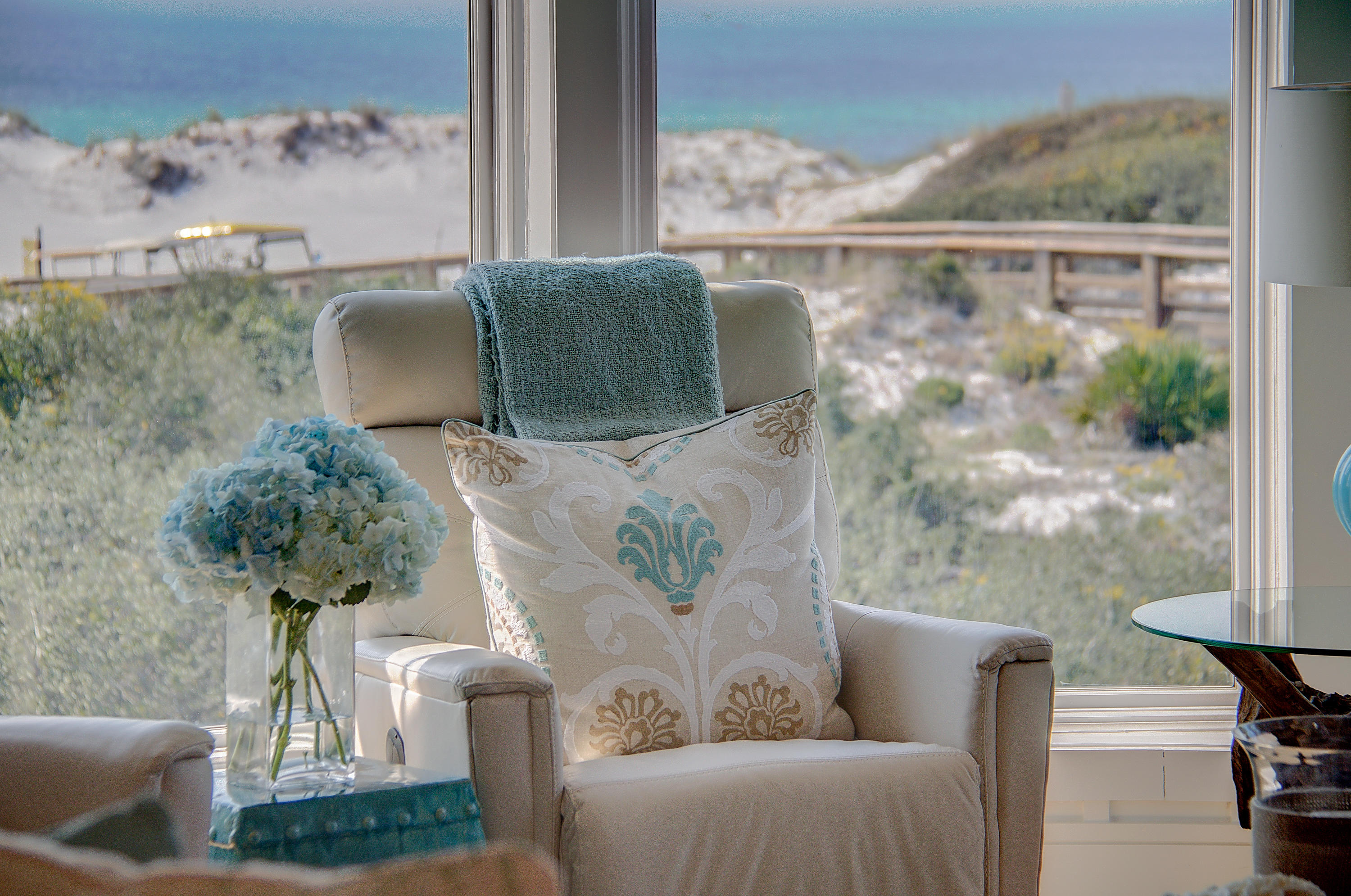 99 Compass Point Way Inlet Beach, Unit 308 Inlet Beach, FL 32461 - Photo 7 of 55 a view of table chair and potted plant